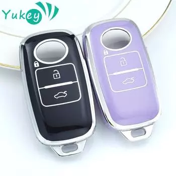 Чехол для смарт-ключа с 3 кнопками TPU для Toyota Perodua Malaysia, защитный чехол для автомобильного ключа, брелок для ключей, защитный чехол для автомобильного ключа чёрный