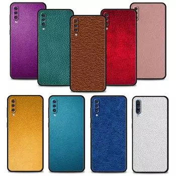 Чехол для смартфона с кожаным узором для Samsung A20s Note 20 Ultra 10 A70 A10s A50 A40 A10 A30 A20e A42 5G A10e M30s A91 A02 A03s Samsung A01