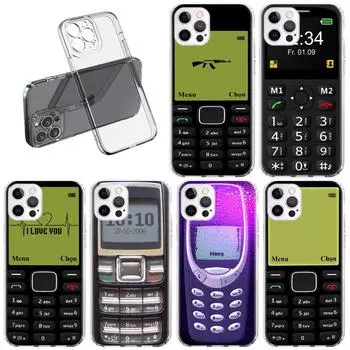 Чехол для смартфона с принтом для Apple iPhone 11 13 14 12 Pro 7 8 Plus XR X XS Max 6 6S 14Pro прозрачный силиконовый чехол для телефона Coque iPhone 14 Pro Max