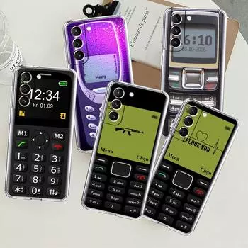 Чехол для смартфона с принтом прозрачный для Samsung Galaxy S22 S20 FE S21 S10 S9 Plus Note 20 Ultra 10 Lite мягкий чехол для телефона TPU Samsung S21 5G