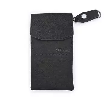 Чехол для смартфона Sea FOLK MOBILE SD S BLACK из натуральной кожи, нубука, с крючком и отражателем, для мужчин и женщин [CIE] -