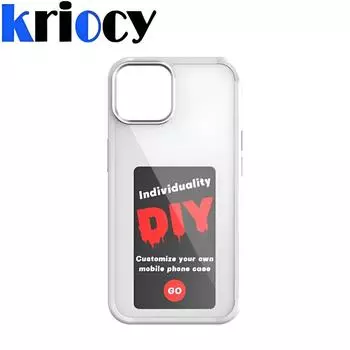 Чехол для смартфона в стиле аниме для iPhone 15 14 13 Pro Max Ptitty Girl Pattern DIY Cases Eink Screen для мобильных телефонов Covers Back Fundas TPU&For iPhone 15 Pro синий