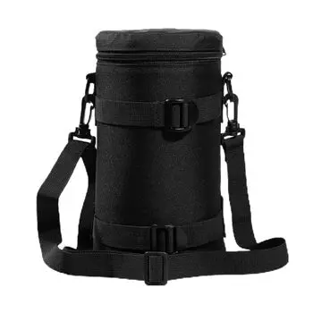 Чехол для сменных объективов JJC Lens Pouch. Сумка для объективов. Подходит для объективов с внешним диаметром и высотой 110 x 190 мм, таких как Canon EF f4L USM.