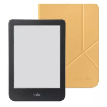 Чехол для сна Kobo Clara BW PRO (Масло желтое) Набор/Планшет/Eink/6 дюймов/Электронная книга/16 ГБ/Водонепроницаемый/IPX8/Wi-Fi/Сенсорный экран/ComfortLight