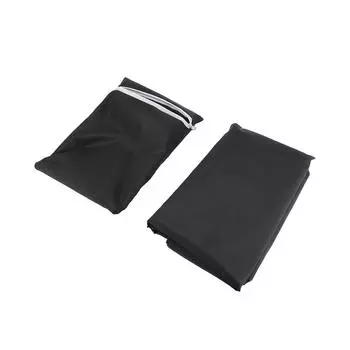 Чехол для собачьей клетки из водонепроницаемой ткани Оксфорд, ветрозащитный чехол для собачьей клетки, безопасный защитный черный 42 дюйма 36 inch