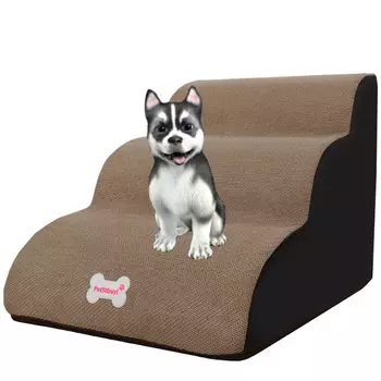 Чехол для собак, домашних животных, домашних животных, маленьких домашних животных, собак, пожилых собак, моющиеся лестницы, ступеньки, 2/3 ступени, нескользящие, ступеньки, нескользящие, ступеньки, вентиляция, наклон, собаки, верблюд