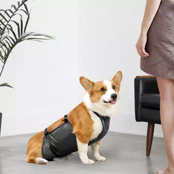 Чехол для собак, костюмы для домашних животных, удобная моющаяся одежда для домашних животных, накидка для прогулок с маленькими животными в помещении Gray S