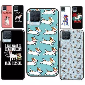 Чехол для собаки Джек-рассел-терьера для Realme 8i 8 Pro GT Neo 2 Master C15 C21, чехол для OnePlus 8T 9R Nord2 9 Pro GT Master Explorer5G