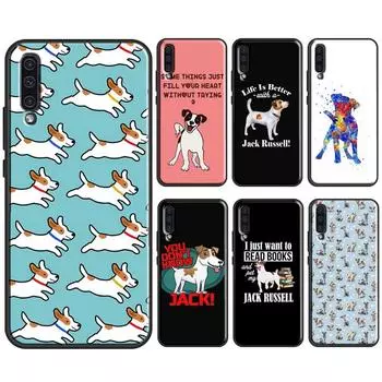Чехол для собаки Джек-рассел-терьера для Samsung A12 A32 A42 A52 A72 A52S A03S A21S A11 A31 A51 A71 A10 A50 A70, полное покрытие Samsung A03S