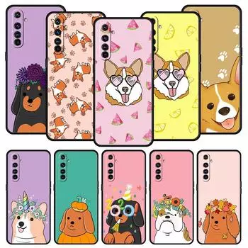 Чехол для собаки с изображением кокер-спаниелей для Realme 12 11 10 9 8 5G 7 6 GT5 GT3 GT2 Pro Plus C21 C25 C35 Realme GT Neo 2 3 3T 5 Realme 11 Pro
