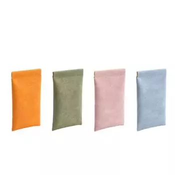 Футляр для солнцезащитных очков на молнии, модный чехол из искусственной кожи, чехол для мобильного телефона, защитный чехол для очков 9X18 см оранжевый