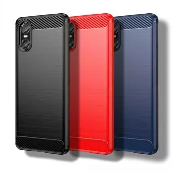 Чехол для Sony Xperia 10 VI, чехол для Xperia 10 VI, противоударный мягкий силиконовый защитный бампер из ТПУ 6,1 дюйма для Sony Xperia 10 VI For Xperia 10 VI чёрный