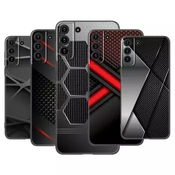 Чехол для спортивного автомобиля из углеродного волокна для Samsung Galaxy S22 Pro S21 S20 Ultra FE S10 Lite 5G S10E S9 S8 Plus, мягкий черный чехол из ТПУ Samsung S22 Ultra