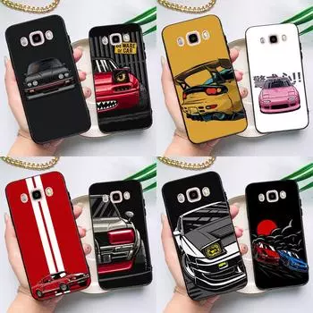 Чехол для спортивного автомобиля в стиле японского JDM для Samsung Galaxy J3 J5 J7 2017 J1 A3 A5 2016 J4 J6 Plus A6 A8 A7 A9 J8 2018 A9 2018