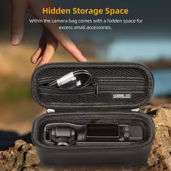 Чехол для спортивной камеры STARTRC. Чехол для цифровой камеры. Портативная сумка для хранения. Защитная сумка для камеры. чёрный