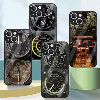 Чехол для стекла кабины самолета вертолета для Apple iPhone 13 Pro 11 14 12 7 8 Plus SE 2022 XR X iPhone 14 Pro Max