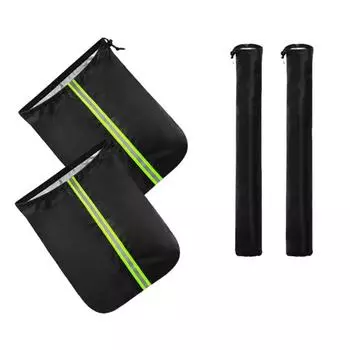 Чехол для стеклоочистителя от льда и снега 4 шт., чехлы для зимнего стекла и чехлы для стеклоочистителя, зимние аксессуары для грузовиков, автомобилей, внедорожников GERMANY