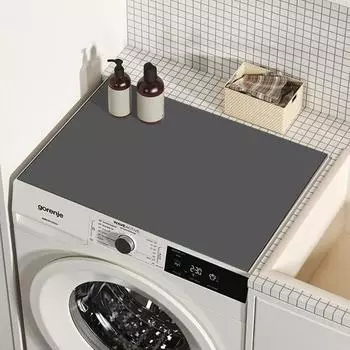 Чехол для стиральной машины от пыли, нескользящий коврик для слива, декор для дома, коврик для духовки, микроволновой печи, водонепроницаемый коврик для сушки посуды и бутылок на кухне S 30x40cm