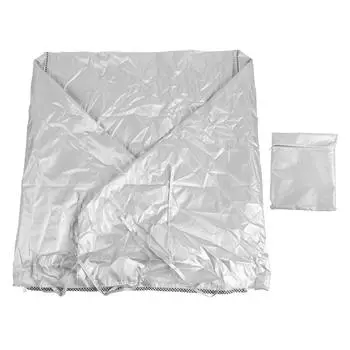 Чехол для стиральной машины с сушкой из ткани Оксфорд, чехол для стиральной машины с верхней загрузкой и фронтальной загрузкой, серебристый