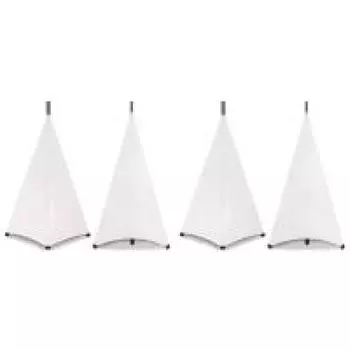 Чехол для стойки динамика, растягивающийся, для штатива, подставка, сетка (Белый трехсторонний)