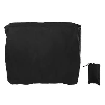 Чехол для стола для пинг-понга, черный, на молнии, 210, с серебряным покрытием, водонепроницаемый, пылезащитный, для теннисного стола