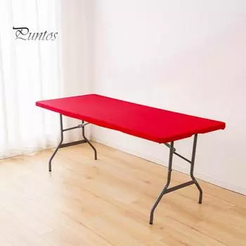 Чехол для стола, однотонный, водонепроницаемый, с противоскользящей эластичной лентой, для кемпинга, устойчивый к грязи, защитный чехол для стола, чехол для пикника, скатерть на резинке для патио S чёрный