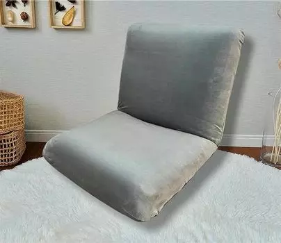 Чехол для стула, эластичный бархатный материал, чехол, чехол, эластичный, моющийся, (Стандартный тип/B Серый, M)