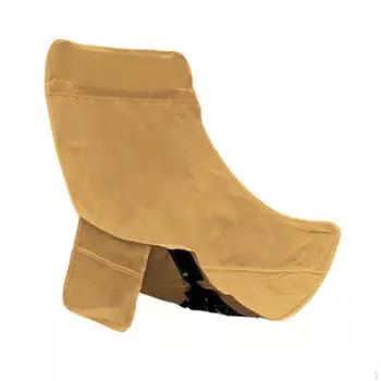 Чехол для стула Camp, замена сиденья Oxfords для патио, пикника Low Back Brown