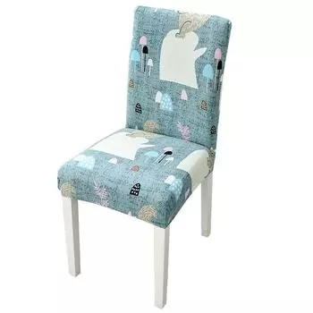 Чехол для стула, комплект подушек для стула, эластичный универсальный чехол для сиденья, чехол для стула, чехол для табурета