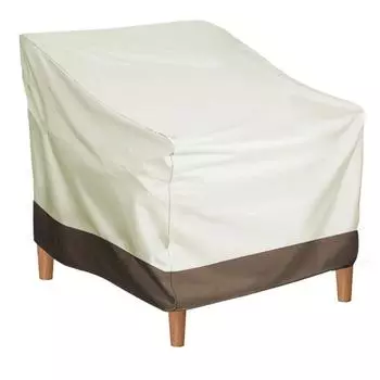 Чехол для стула на патио, чехол для уличной мебели, водо- и пыленепроницаемая ткань Оксфорд, газон для патио