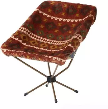 Чехол для стула-ведра LOGOS Boa Fleece 73321911 Совместимость с креслами для кемпинга на открытом воздухе шириной до 70 см и высотой до 80 см (красный) Размер (Прибл.) красный