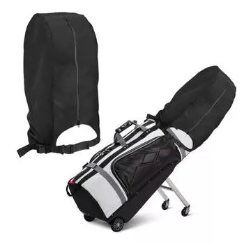 Чехол для сумки для гольфа с застежкой-молнией, водонепроницаемый, износостойкий, простой в уходе, универсальный