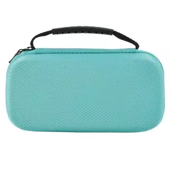 Чехол для Switch Lite большой емкости, ударопрочный, жесткий, защитный чехол, портативный, жесткий циан