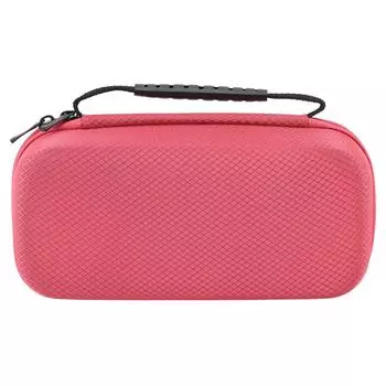 Чехол для Switch Lite большой емкости, ударопрочный, жесткий, защитный чехол, портативный, жесткий розовый