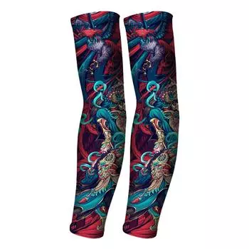 Чехол для татуировки Sports Arm Portable Ice Silk UV Protection Cuff Outdoor Accessories The young I