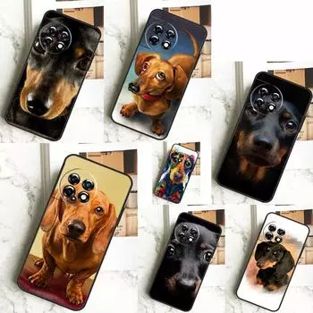 Чехол для таксы для OnePlus 12 12R 11 9 10 Pro 10R 9R 8T 10T Nord CE 2 3 Lite 2T N10 N20 N30 CE4 OnePlus Nord CE 2