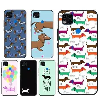 Чехол для таксы Teckel Dackel Dog для Xiaomi Redmi Note 11 Pro 10 9 7 8 Pro 9S 10S 11S Redmi 10 9 9A 9C 9T, чехол Funda Redmi 7