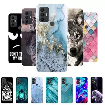 Чехол для TCL 30 SE, чехол для TCL 30SE 2022, мраморный мягкий силиконовый чехол на заднюю панель для TCL 30 SE TCL30 SE, чехол для телефона etui Funda TCL 30 SE