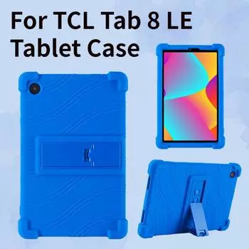 Чехол для TCL Tab 8 LE 9137W 8 дюймов TCL Tab 8 WiFi 9132X силиконовый чехол для планшета TCL Tab 8 LE красный