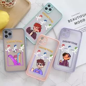 Чехол для телефона 73 Dream Smp с японским аниме для IPhone 13 12 11 Mini Pro Max XS X Max XR 8 7 Plus SE 2022, цвет кожи, чехол для телефона iPhone 13