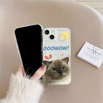 Чехол для телефона Airbag для iPhone 11 13 XR 15 14 Pro Max iPhone 12 16 7 8 Plus XS Max Samsung A15 A55 A05 S21 S22 S23 S24 Redmi 12 13C 13 9 Samsung A05 чистый