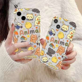 Чехол для телефона Airbag для iPhone 11 13 XR 15 14 Pro Max iPhone 12 16 7 8 Plus XS Max Samsung A15 A55 A05 S21 S22 S23 S24 Redmi 12 13C 13 9 Samsung A05 чистый