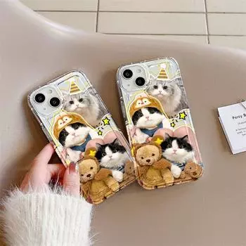 Чехол для телефона Airbag для iPhone 11 13 XR 15 14 Pro Max iPhone 12 16 7 8 Plus XS Max Samsung A15 A55 A05 S21 S22 S23 S24 Redmi 12 13C 13 9 Samsung A05 чистый