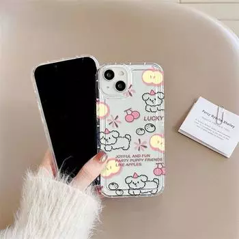 Чехол для телефона Airbag для iPhone 11 13 XR 15 14 Pro Max iPhone 12 16 7 8 Plus XS Max Samsung A15 A55 A05 S21 S22 S23 S24 Redmi 12 13C 13 9 Samsung A05 чистый