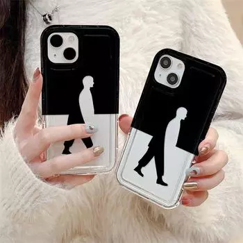 Чехол для телефона Airbag для iPhone 11 13 XR 15 14 Pro Max iPhone 12 16 7 8 Plus XS Max Samsung A15 A55 A05 S21 S22 S23 S24 Redmi 12 13C 13 9 Samsung A05 чистый