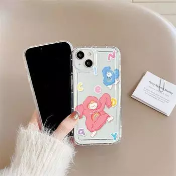 Чехол для телефона Airbag для iPhone 11 13 XR 15 14 Pro Max iPhone 12 16 7 8 Plus XS Max Samsung A15 A55 A05 S21 S22 S23 S24 Redmi 12 13C 13 9 Samsung A05 чистый