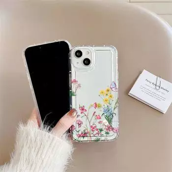 Чехол для телефона Airbag для iPhone 11 13 XR 15 14 Pro Max iPhone 12 16 7 8 Plus XS Max Samsung A15 A55 A05 S21 S22 S23 S24 Redmi 12 13C 13 9 Samsung A05 чистый