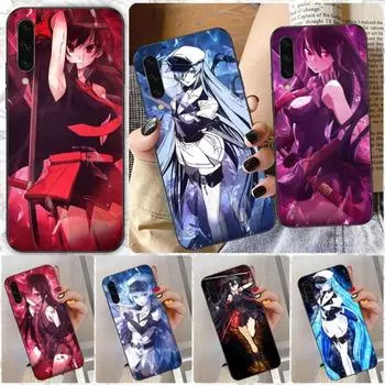 Чехол для телефона Akame Ga Kill Esdeath для Samsung A91 A81 A73 A72 A71 A30S A20 A12 A13 A52 A53 4G 5G, мягкий черный чехол для телефона Samsung A91