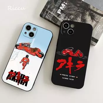 Чехол для телефона Akira 1988 Film 14 11 12 Pro 8 7 14 Plus 2020 SE X XS Pro 14 MAX 13 MINI XR XS, мягкие чехлы для телефонов с мультяшным спящим котом iphone XR