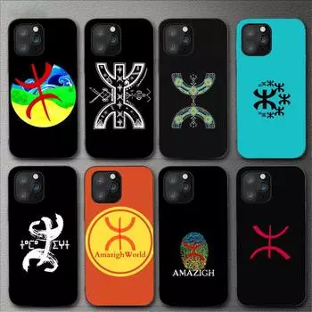 Чехол для телефона Amazigh с символом берберской академии для Iphone 11 12 Mini 13 14 Pro Xs Max X 8 7 6s Plus 5 Se Xr Shell iPhone13mini